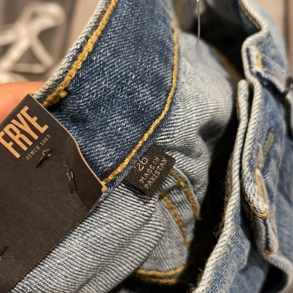 NWT Frye • Sienna Cropped Skinny Jeans Kinsey Wash - Picture 11 of 12